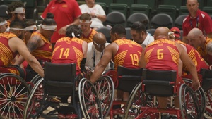 2022 DoD Warrior Games Wheelchair Basketball