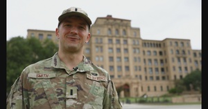 First Lt. William Smith gives shout-out to the Las Vegas Raiders