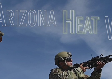 Arizona Heat Wave: 944th Fighter Wing Security Forces Conducts Heavy Weapons Training