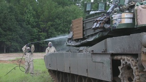 Mustang Squadron conducts joint decontamination exercise