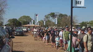 MRF-D 22 and 1st MAW Participates in the Pitch Black Open Day