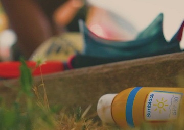 Summer Safety Sunscreen Spot