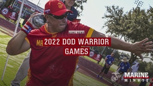 Marine Minute: 2022 DOD Warrior Games