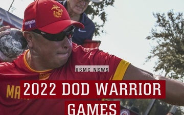 Marine Minute: 2022 DOD Warrior Games