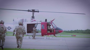 413th Flight Test Squadron UH-1 Huey hoist