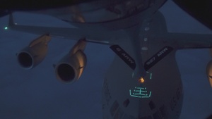 KC-135 refuels a C-17 during ACE capstone exercise