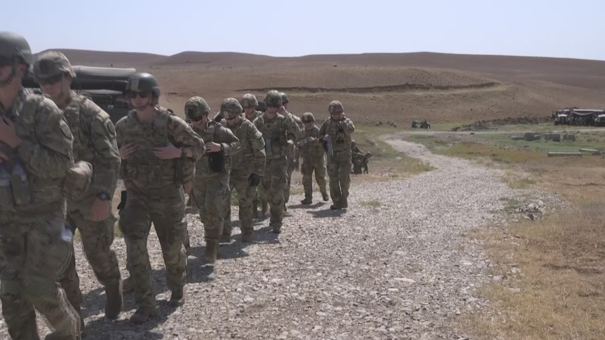 Engineers of the West Virginia National Guard's 119th Engineer Company (Sapper) participate in Exercise Noble Partner In the Vaziani Training Area of Georgia, Aug 30, 2022.