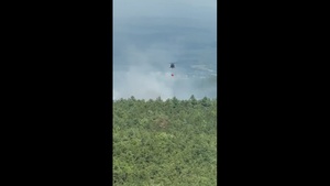 New York Army National Guard-UH-60M fire fighting mission at Minnewaska State Park Preserve