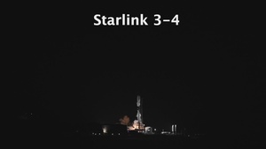 Starlink Mission 3-4 Launches from Vandenberg