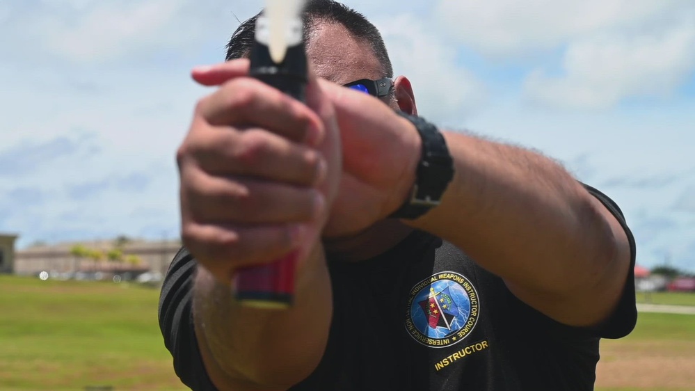 DVIDS - Video - 36 SFS conduct Non-lethal Weapons Course