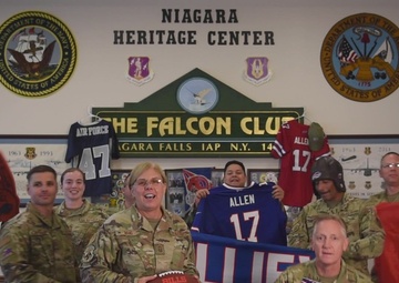 Buffalo Bills Shoutout - 107th Medical Group