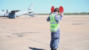 U.S. Air Force Pacific Air Force Commander visits Royal Australian Air Force Base Tindal