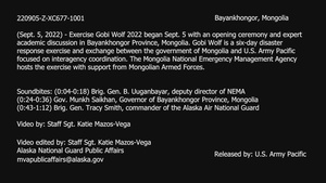 Gobi Wolf 2022 Opening Ceremony