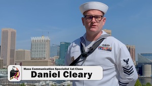 Maryland Fleet Week 2022 Promo with MC1 Daniel Cleary