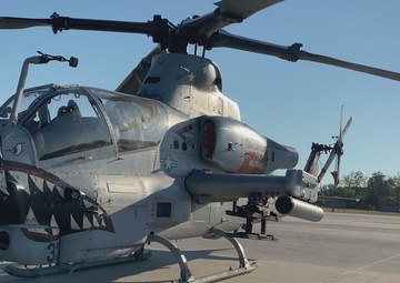 Marines with Marine Light Attack Helicopter Squadron (HMLA) 167 support exercise Northern Strike 22-2: Have Guns Will Travel