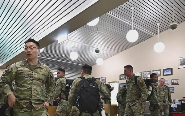 PACAF aircraft and equipment arrive in Australia