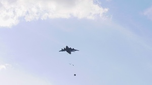 173d Airborne jump Hohenfels Germany B-Roll