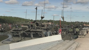U.S. Marines Conduct Boat Insertion on CB-90