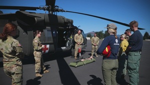 USAAAD trains with Mt. Adams Ranger District