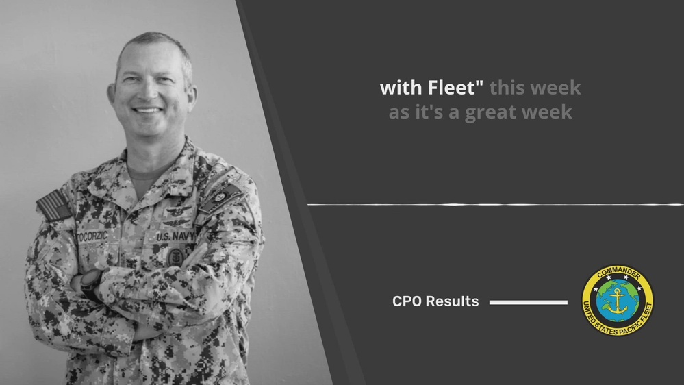 DVIDS Video Fridays with Fleet CPO Results