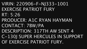 317th AW provides Agile Combat Employment during exercise Patriot Fury