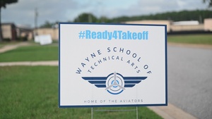 Wayne School of Technical Arts opening (Broll)