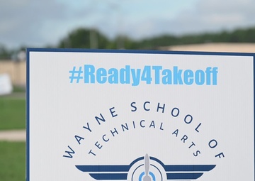 Wayne School of Technical Arts opening (Broll)