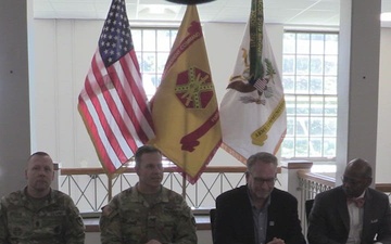 Aug. 30, 2022 signing of Intergovernmental Support Agreement - Fort Riley and USD 475