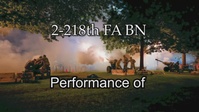 2-218th FA BN Performance of Tchaikovsky's 1812 Overture with The Oregon Symphony