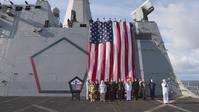 A new generation of Sailors and Marines pay tribute to 9/11