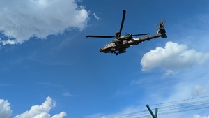 12th CAB flies during Saber Junction