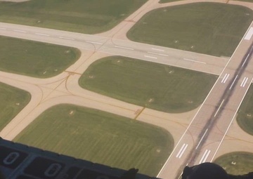 TACPs parachute from C-130H Hercules at 182nd Airlift Wing Family Day Sept. 10, 2022