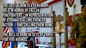 Tyndall First Responders host 'Last Alarm' ceremony in honor of 9/11