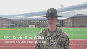 Intelligence Center of Excellence Drill Sergeant of the Year SFC Kevin Roy Wilkinson