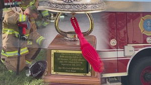 Never forget: Firefighters conduct 9/11 memorial stair climb
