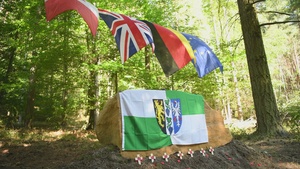 Memorial unveiled for Halifax NP711 (1080p B-Roll)
