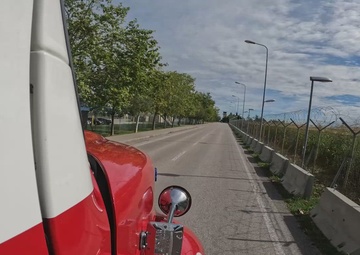 31st CES Fire Department Push in Ceremony