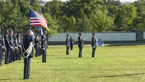 Bugler at Funeral for U.S. Air Force Lt. Gen. Charles Pattillo and Maj. Gen. Cuthbert Pattillo