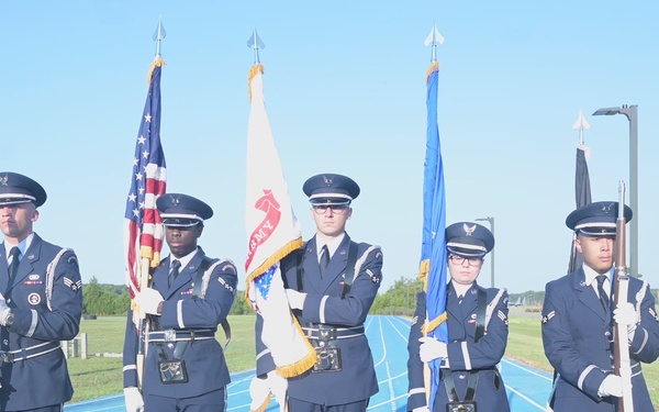 JBLE POW/MIA Recognition 24-hour run opening ceremony