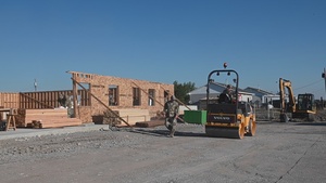 169th Civil Engineer Squadron assists with building a senior center for the Black Feet Nation
