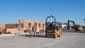 169th Civil Engineer Squadron assists with building a senior center for the Black Feet Nation