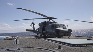USS Chancellorsville Conducts Flight Operations