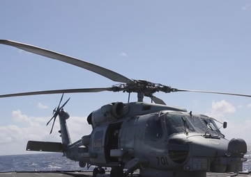 USS Chancellorsville Conducts Flight Operations
