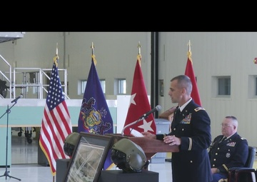 Landing pad dedication ceremony