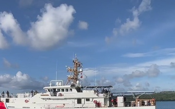 U.S. Coast Guard cutter conducts expeditionary patrol for Operation Blue Pacific