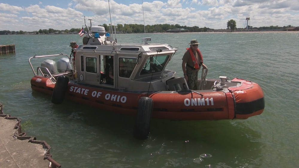 DVIDS Video Ohio Naval Militia helps keep boaters safe on Lake Erie