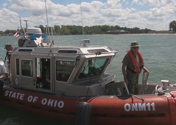 Ohio Naval Militia helps keep boaters safe on Lake Erie (NO GFX)