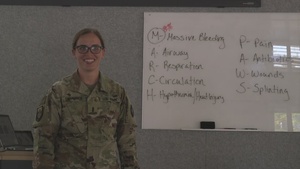B-Roll Exercise Cartwheel 2022 Tactical Combat Care Course