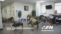 Camp Humphreys participates in Suicide Prevention Awareness Push-up Challenge