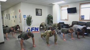 Camp Humphreys participates in Suicide Prevention Awareness Push-up Challenge (B-Roll)
